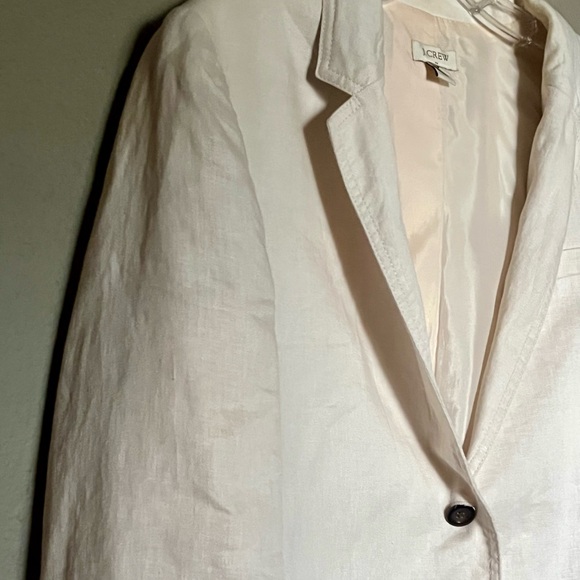 J. Crew Linen Blazer - Picture 3 of 4